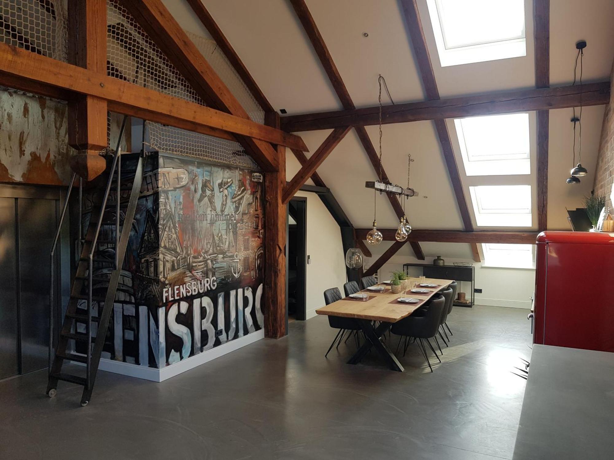 Penthouse Am Alten Zeughaus Flensburg Luaran gambar